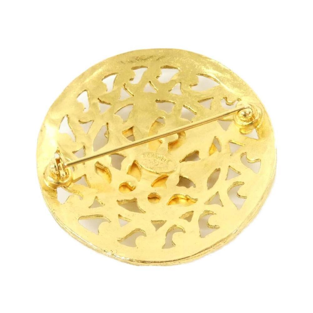 CHANEL Authentic Gold Brooch - Picture 2 of 3